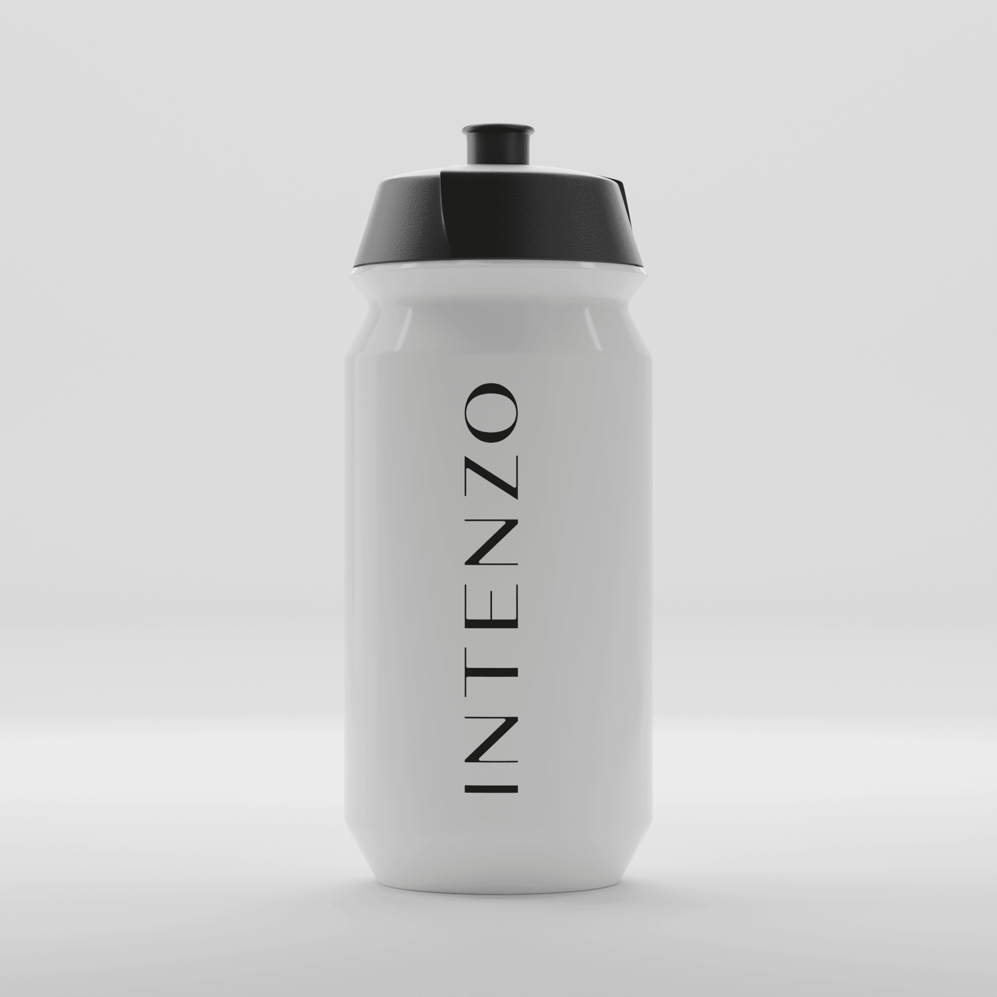 Bidon sportowy INTENZO – 500 ml (white/black)