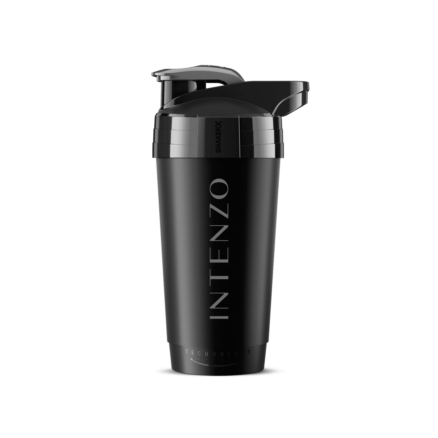 INTENZO Shaker – Bezpieczny. Ekologiczny. Doskonały - Czarny